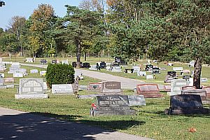 Another view of Vale Rd. Cemetery