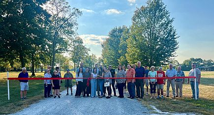 Springfield Township Renames Heritage Park in Honor of Trustee Jim Scoby with ribbon cutting ceremony
